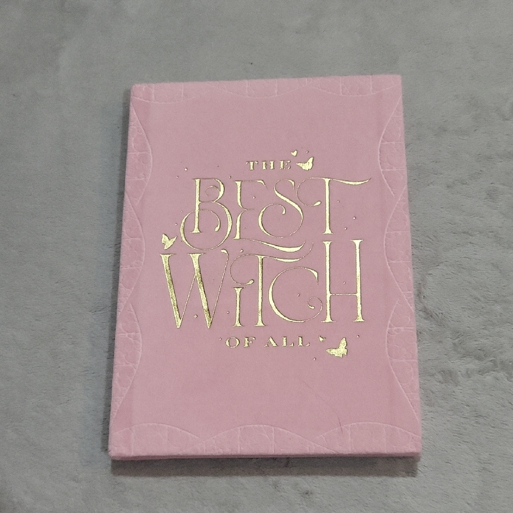 Wicked Pink and Gold 'The Best Witch of All' Journal
